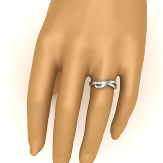 Swirl Love Mens Wedding Ring - MENAGERIE Intimates MENS Lingerie