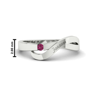 Swirl Love Mens Wedding Ring - MENAGERIE Intimates MENS Lingerie