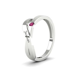 Swirl Love Mens Wedding Ring - MENAGERIE Intimates MENS Lingerie