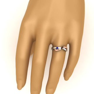 Swirl Love Mens Wedding Ring - MENAGERIE Intimates MENS Lingerie