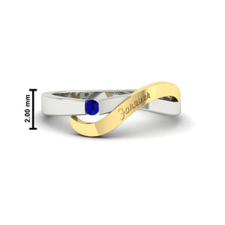 Swirl Love Mens Wedding Ring - MENAGERIE Intimates MENS Lingerie