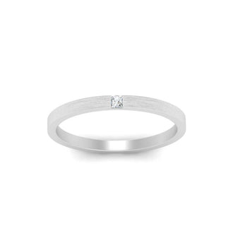 Thin Princess Cut Mens Band Ring - MENAGERIE Intimates MENS Lingerie