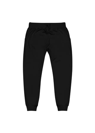 SWEATPANTS | 100% COTTON | BLACK EMBROIDERY