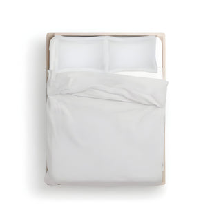 300TC Sateen Solid Organic Cotton Duvet Cover Set