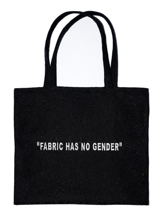 "FABRIC HAS NO GENDER" Shopper Bag - MENAGERIE Intimates MENS Lingerie