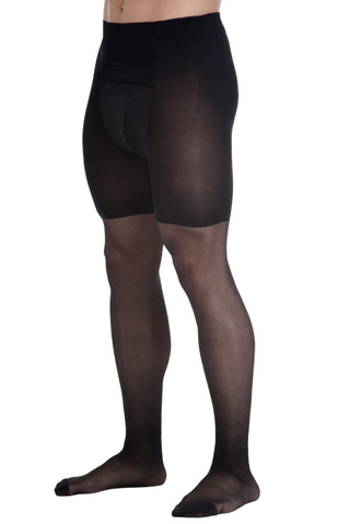 Sheer Fly Contour Tights - MENAGERIE Intimates MENS Lingerie