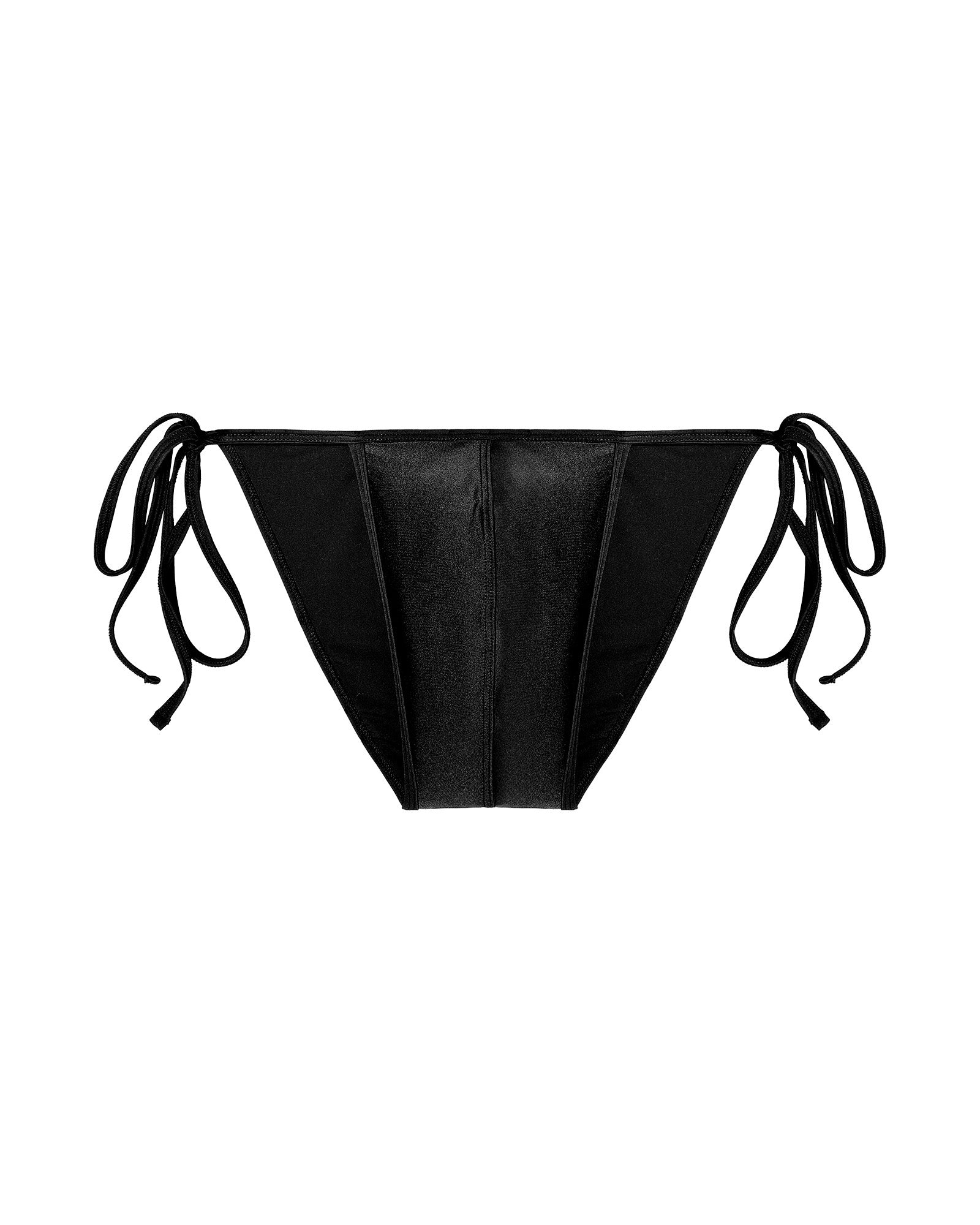 Mens Smooth/Flat Front, G-String thong with side ties in gold