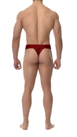 BAND THONG | RED | Rose Signature Edition - MENAGERIE Intimates MENS Lingerie