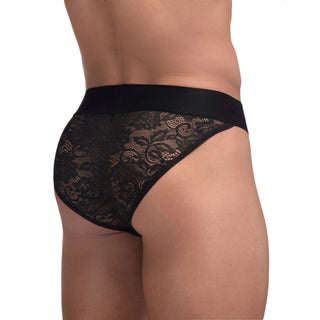 BAND BIKINI in the "Rose Signature Edition" Lace by MENAGERIE INTIMATES | Mens Lingerie - MENAGERIE Intimates MENS Lingerie