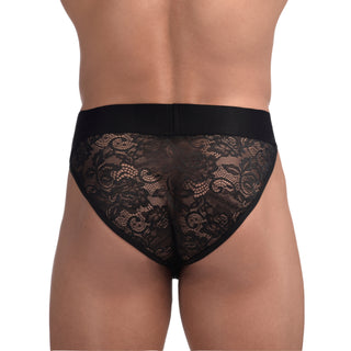BAND BIKINI in the "Rose Signature Edition" Lace by MENAGERIE INTIMATES | Mens Lingerie - MENAGERIE Intimates MENS Lingerie
