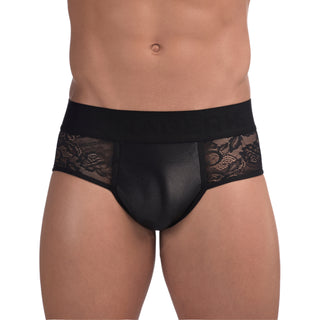 HIP BRIEF in the "Rose Signature Edition" lace by MENAGERIE INTIMATES | Mens Lingerie - MENAGERIE Intimates MENS Lingerie