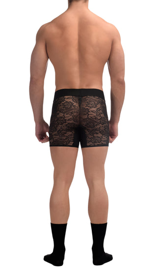 BOXER BRIEF in the "Rose Signature Edition" Lace by MENAGERIE INTIMATES | Mens Lingerie - MENAGERIE Intimates MENS Lingerie