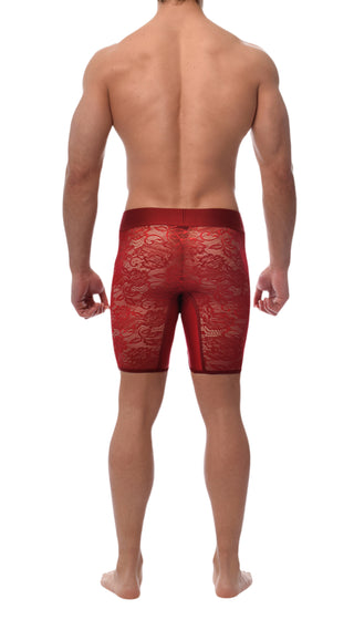 Buy Mens lace Panties Sexy Underwear Lace Boxer Briefs Online at